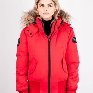 Women’s Large Red Toboggan Bomber Jacket